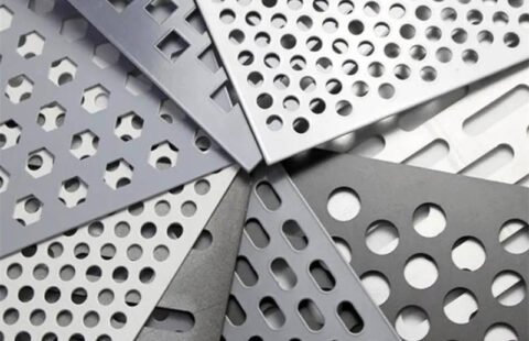 decorative perforated aluminum sheet for interior wall cladding