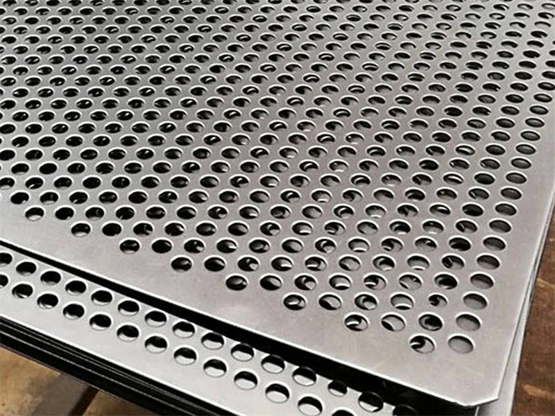 anodized perforated aluminum sheet for modern building facades