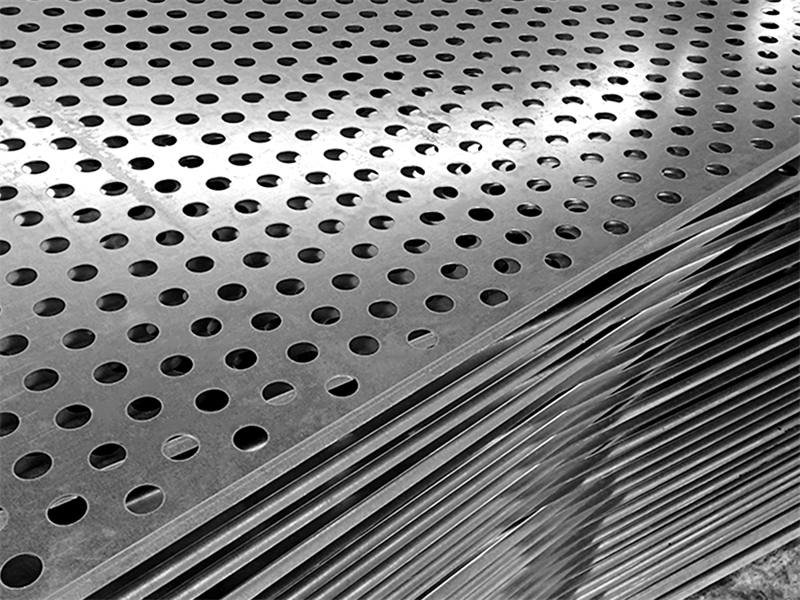 perforated aluminum sheet used for acoustic panels and ceilings