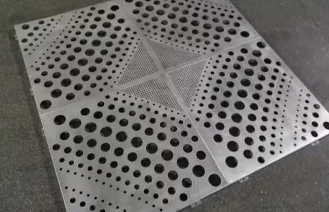 Perforated Aluminum Plate