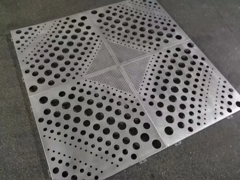 Perforated Aluminum Plate