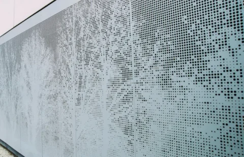 Perforated Aluminum Cladding