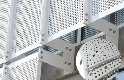 Perforated Aluminium Panels for Facade Cladding