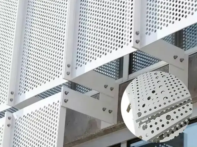 Perforated Aluminium Panels for Facade Cladding
