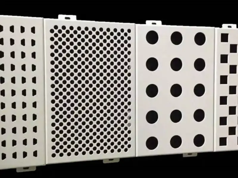 Aluminium perforated sheet