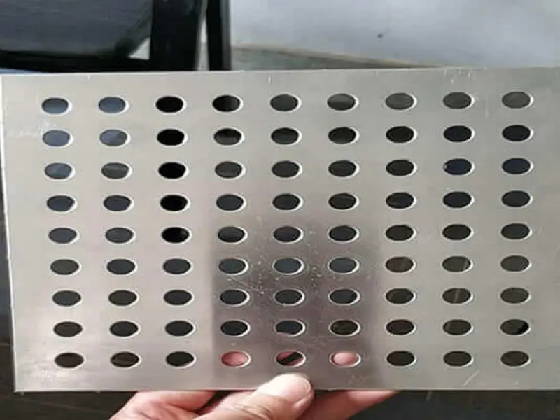 Aluminium perforated sheet