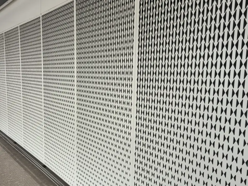 Aluminium perforated sheet