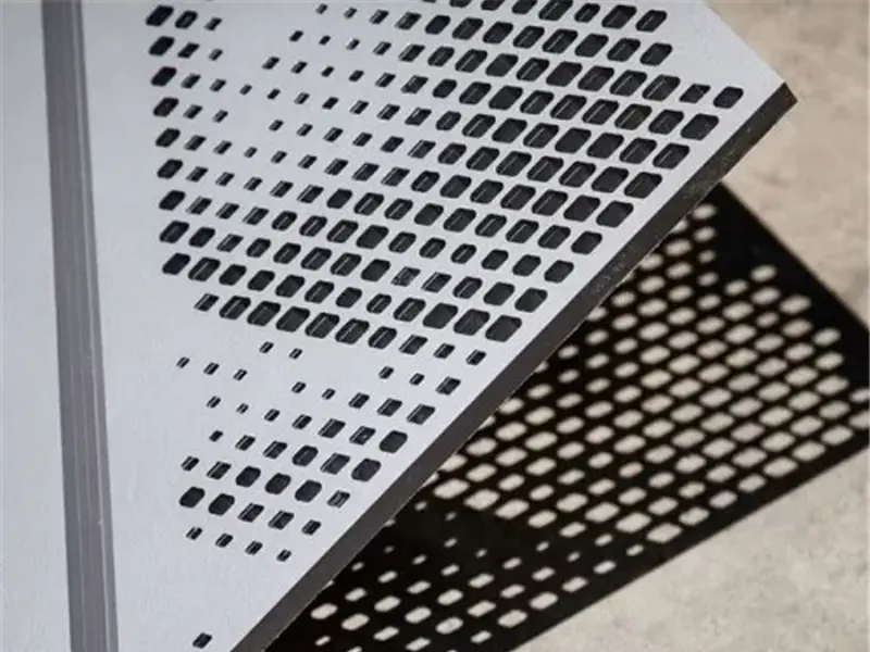 Aluminium perforated sheet