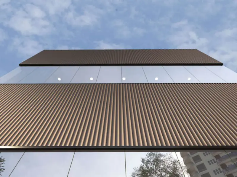 Aluminum Cladding Facade