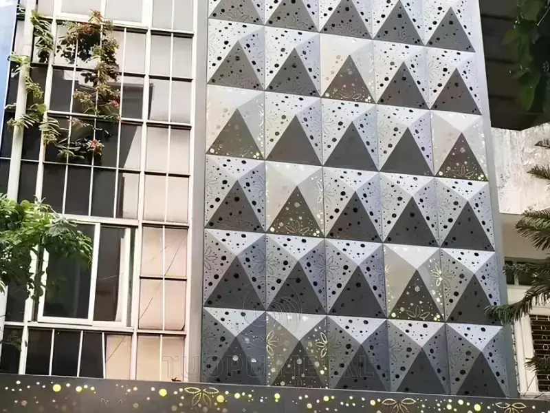 Aluminum Cladding Facade