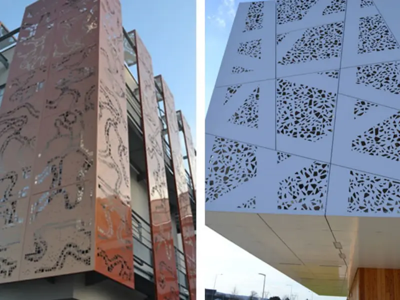 Aluminum Cladding Facade