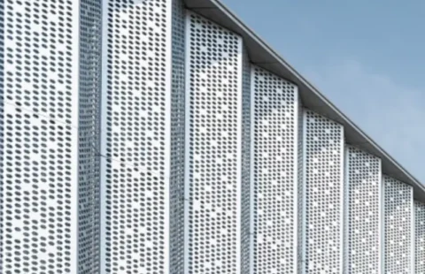 Perforated Aluminium Panels for Ventilation and Sunshade