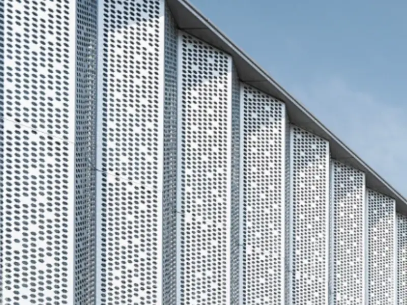 Perforated Aluminium Panels for Ventilation and Sunshade